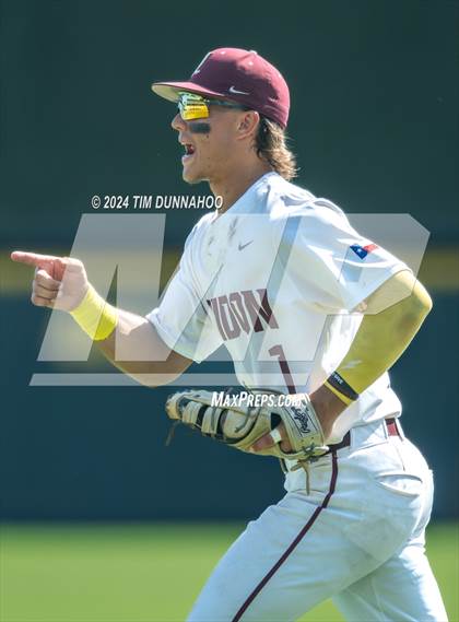 Thumbnail 3 in London vs. Brock (UIL 3A Baseball Semifinal) photogallery.