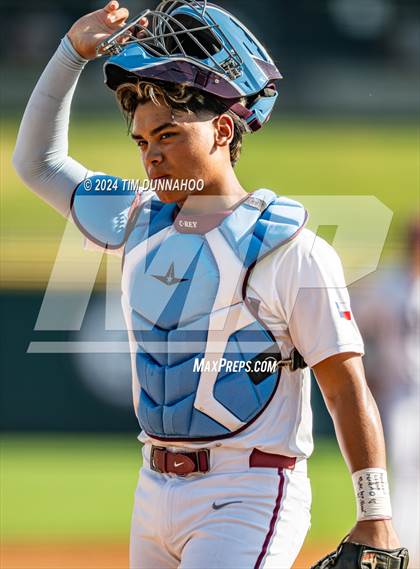 Thumbnail 1 in London vs. Brock (UIL 3A Baseball Semifinal) photogallery.