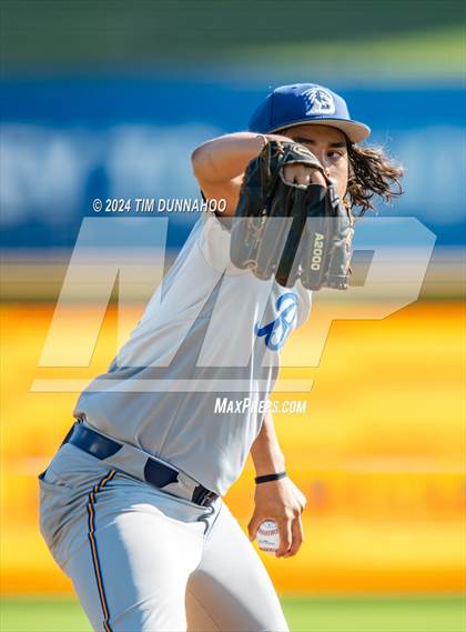 Thumbnail 1 in London vs. Brock (UIL 3A Baseball Semifinal) photogallery.