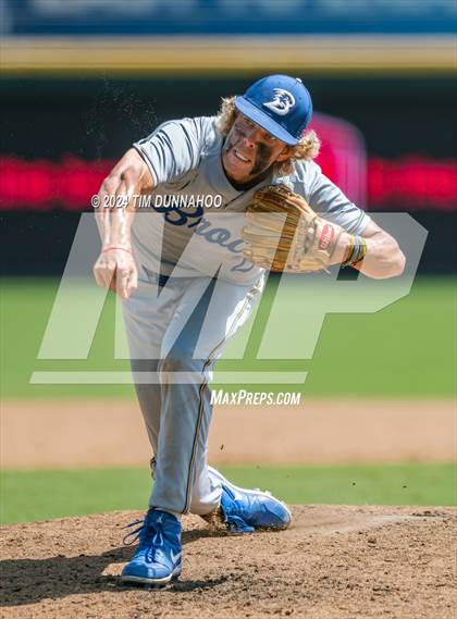 Thumbnail 1 in London vs. Brock (UIL 3A Baseball Semifinal) photogallery.