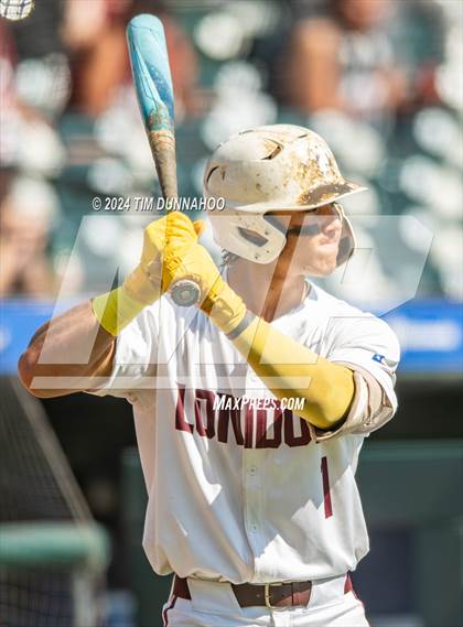 Thumbnail 3 in London vs. Brock (UIL 3A Baseball Semifinal) photogallery.