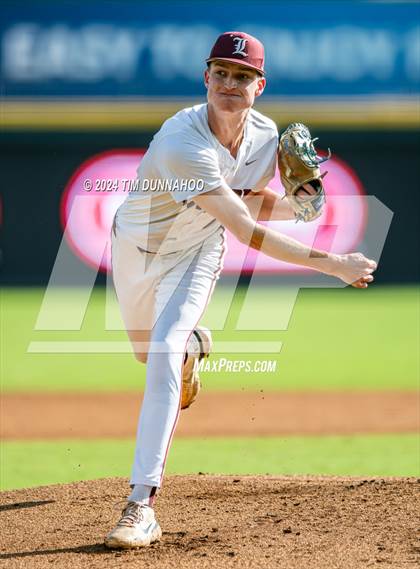 Thumbnail 3 in London vs. Brock (UIL 3A Baseball Semifinal) photogallery.
