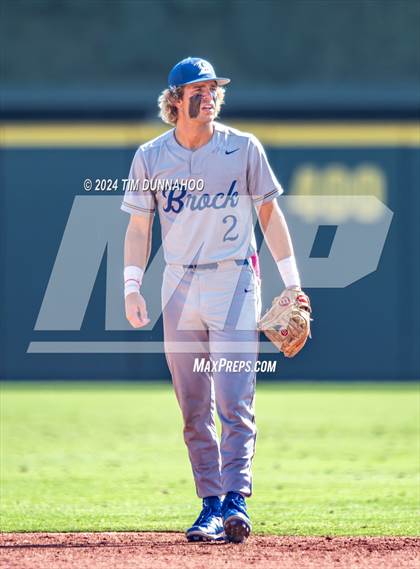 Thumbnail 2 in London vs. Brock (UIL 3A Baseball Semifinal) photogallery.