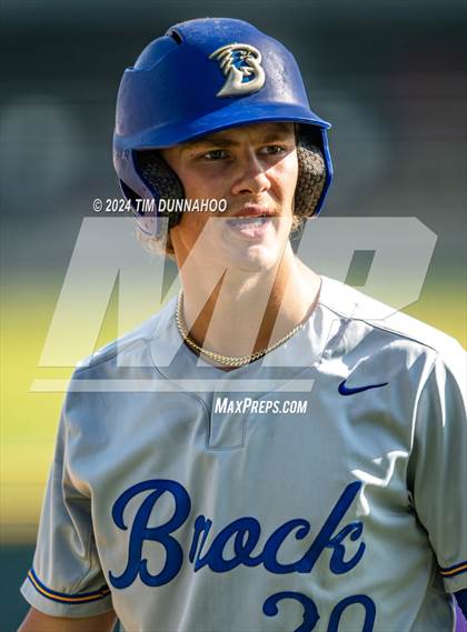 Thumbnail 3 in London vs. Brock (UIL 3A Baseball Semifinal) photogallery.