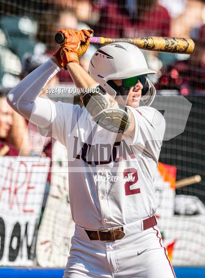 Thumbnail 3 in London vs. Brock (UIL 3A Baseball Semifinal) photogallery.