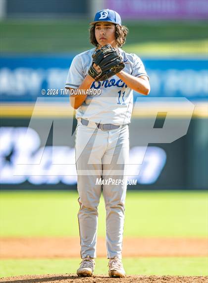 Thumbnail 1 in London vs. Brock (UIL 3A Baseball Semifinal) photogallery.