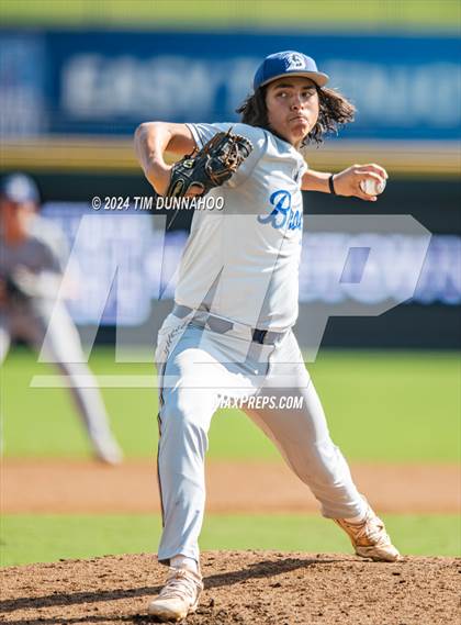 Thumbnail 2 in London vs. Brock (UIL 3A Baseball Semifinal) photogallery.