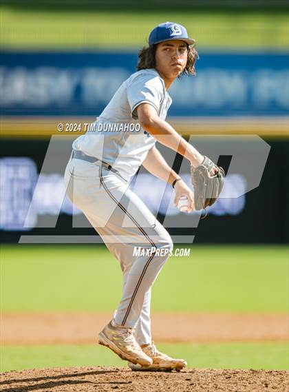 Thumbnail 1 in London vs. Brock (UIL 3A Baseball Semifinal) photogallery.