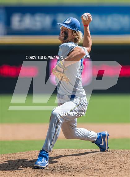Thumbnail 3 in London vs. Brock (UIL 3A Baseball Semifinal) photogallery.