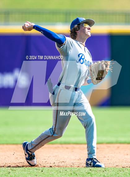 Thumbnail 3 in London vs. Brock (UIL 3A Baseball Semifinal) photogallery.