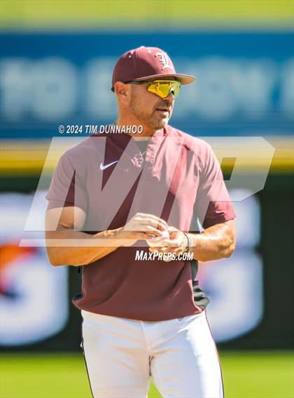 Thumbnail 2 in London vs. Brock (UIL 3A Baseball Semifinal) photogallery.