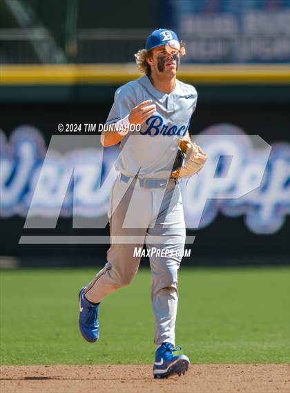 Thumbnail 3 in London vs. Brock (UIL 3A Baseball Semifinal) photogallery.