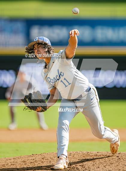 Thumbnail 3 in London vs. Brock (UIL 3A Baseball Semifinal) photogallery.