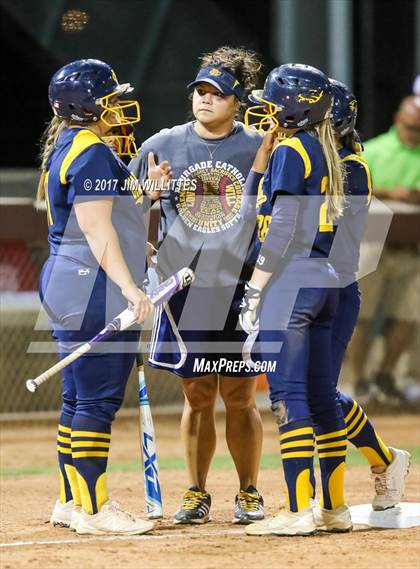 Thumbnail 3 in Benson vs. Bourgade Catholic (AIA 2A Final) photogallery.