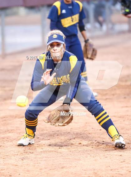 Thumbnail 1 in Benson vs. Bourgade Catholic (AIA 2A Final) photogallery.