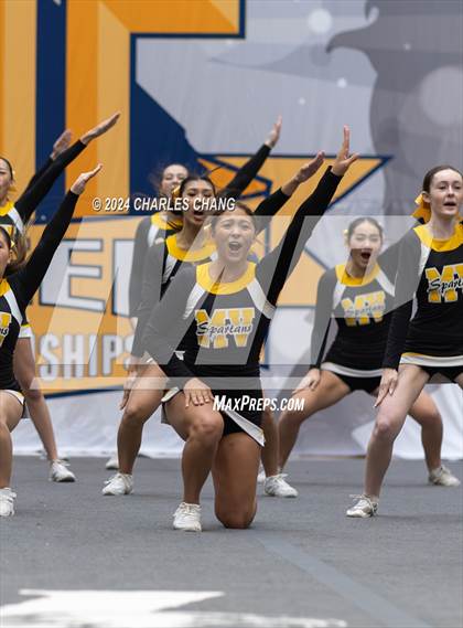 Thumbnail 3 in Mountain View - CIF Northern Regional Cheer Championships photogallery.