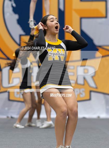 Thumbnail 1 in Mountain View - CIF Northern Regional Cheer Championships photogallery.