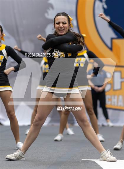 Thumbnail 2 in Mountain View - CIF Northern Regional Cheer Championships photogallery.