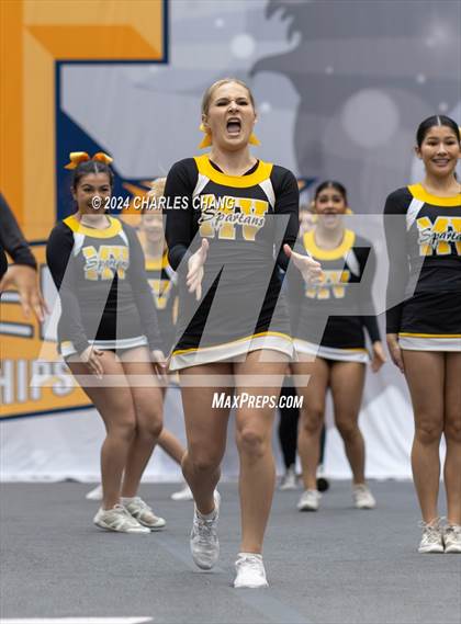 Thumbnail 2 in Mountain View - CIF Northern Regional Cheer Championships photogallery.