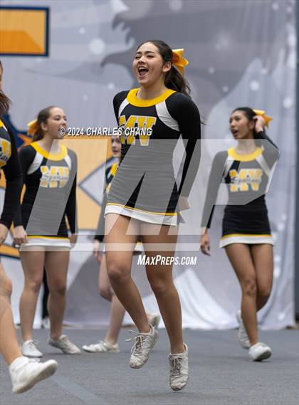 Thumbnail 2 in Mountain View - CIF Northern Regional Cheer Championships photogallery.