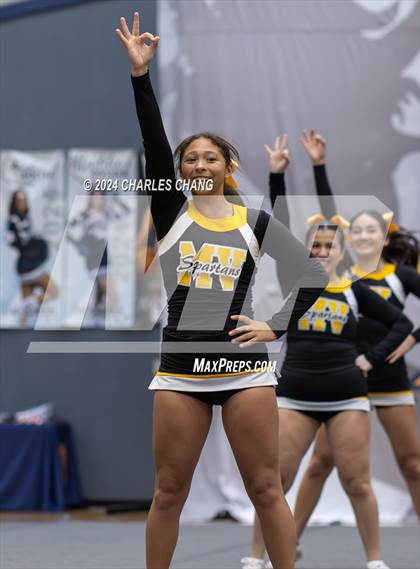 Thumbnail 3 in Mountain View - CIF Northern Regional Cheer Championships photogallery.
