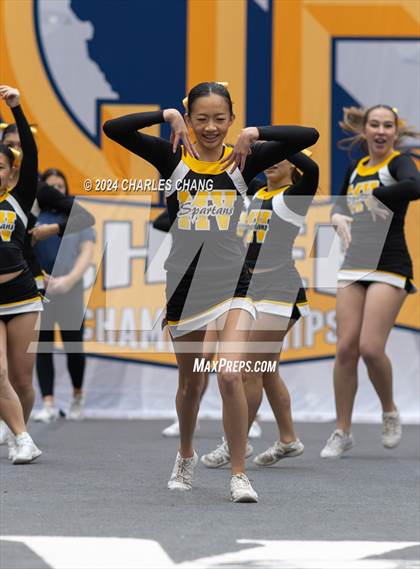 Thumbnail 2 in Mountain View - CIF Northern Regional Cheer Championships photogallery.