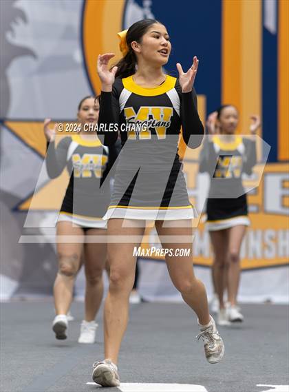Thumbnail 1 in Mountain View - CIF Northern Regional Cheer Championships photogallery.