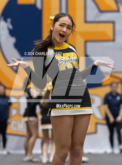 Thumbnail 2 in Mountain View - CIF Northern Regional Cheer Championships photogallery.