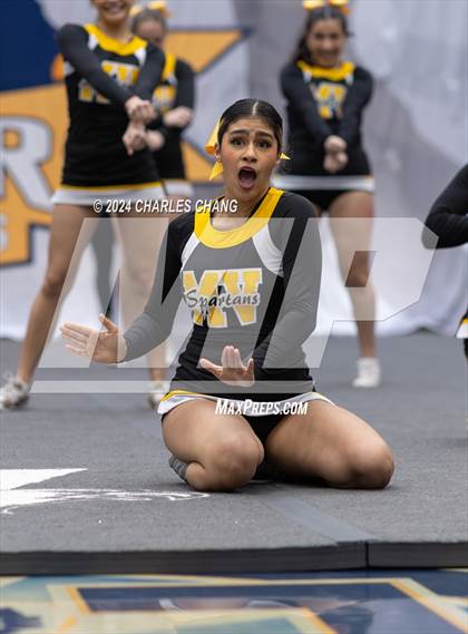 Thumbnail 2 in Mountain View - CIF Northern Regional Cheer Championships photogallery.