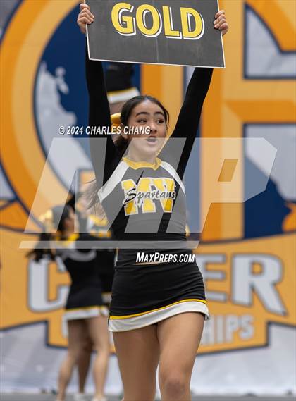 Thumbnail 2 in Mountain View - CIF Northern Regional Cheer Championships photogallery.