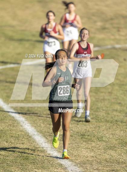 Thumbnail 2 in 2024 Girls Founders League Cross Country Championships  photogallery.