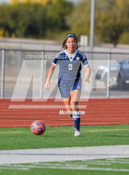 Thumbnail 2 in Campo Verde vs. Desert Vista (Coyote Classic Tournament )  photogallery.