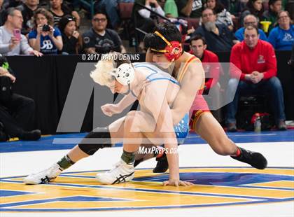 Thumbnail 2 in CIF State Boys Wrestling Championships (Day 2 - Consolation) photogallery.