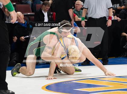 Thumbnail 1 in CIF State Boys Wrestling Championships (Day 2 - Consolation) photogallery.