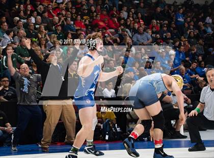 Thumbnail 2 in CIF State Boys Wrestling Championships (Day 2 - Consolation) photogallery.
