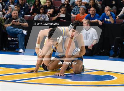 Thumbnail 1 in CIF State Boys Wrestling Championships (Day 2 - Consolation) photogallery.
