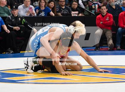 Thumbnail 1 in CIF State Boys Wrestling Championships (Day 2 - Consolation) photogallery.