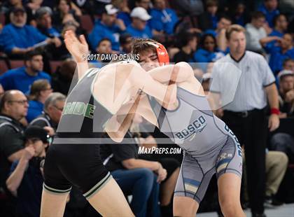 Thumbnail 3 in CIF State Boys Wrestling Championships (Day 2 - Consolation) photogallery.