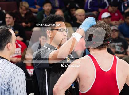 Thumbnail 1 in CIF State Boys Wrestling Championships (Day 2 - Consolation) photogallery.