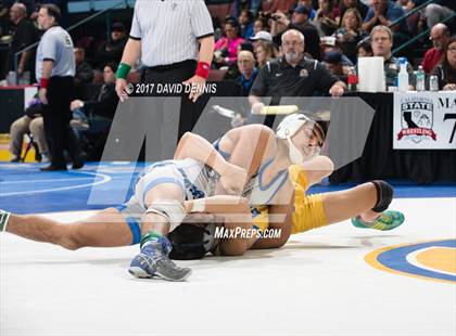 Thumbnail 2 in CIF State Boys Wrestling Championships (Day 2 - Consolation) photogallery.