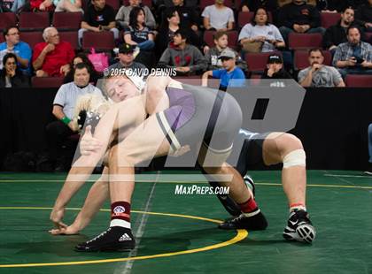 Thumbnail 1 in CIF State Boys Wrestling Championships (Day 2 - Consolation) photogallery.