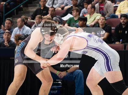 Thumbnail 2 in CIF State Boys Wrestling Championships (Day 2 - Consolation) photogallery.