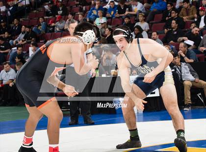 Thumbnail 3 in CIF State Boys Wrestling Championships (Day 2 - Consolation) photogallery.