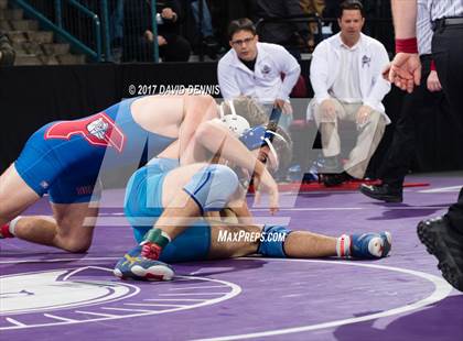 Thumbnail 3 in CIF State Boys Wrestling Championships (Day 2 - Consolation) photogallery.