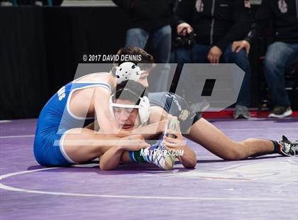 Thumbnail 3 in CIF State Boys Wrestling Championships (Day 2 - Consolation) photogallery.