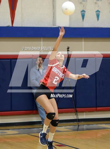 Thumbnail 2 in Buhach Colony vs. Christian Brothers (CIF SJS D3 Playoff) photogallery.