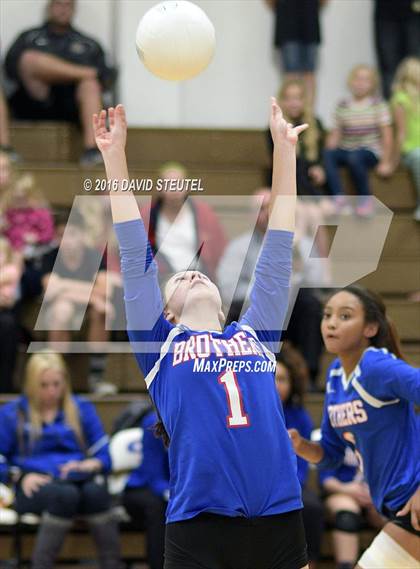 Thumbnail 3 in Buhach Colony vs. Christian Brothers (CIF SJS D3 Playoff) photogallery.