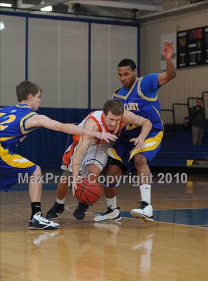 Thumbnail 1 in Norfolk Academy vs Cary Academy (Mission Sports Invitational) photogallery.
