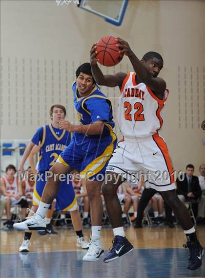 Thumbnail 2 in Norfolk Academy vs Cary Academy (Mission Sports Invitational) photogallery.