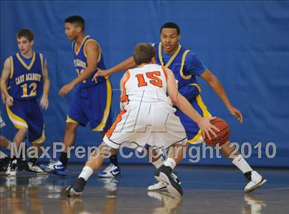 Thumbnail 2 in Norfolk Academy vs Cary Academy (Mission Sports Invitational) photogallery.